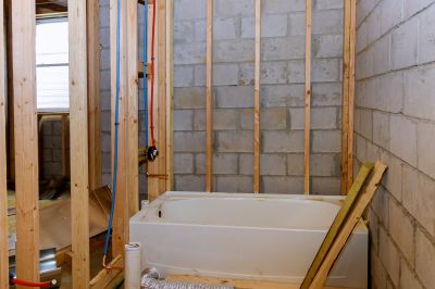 Indoor Bathtub Setup